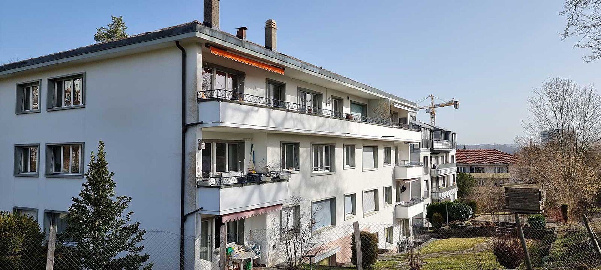 Vendu - Fribourg - Appartement de 4,5 pièces à rénover partiellement