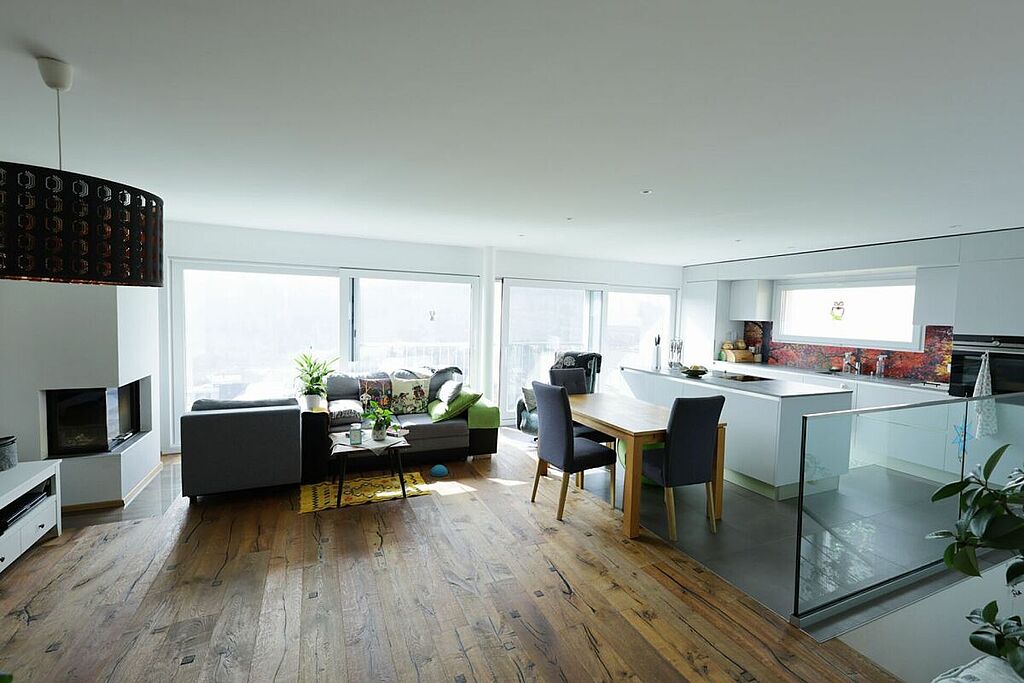 Attique duplex de 3.5 pièces avec terrasse en toiture